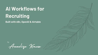 AI Workflows for Recruiting featured image
